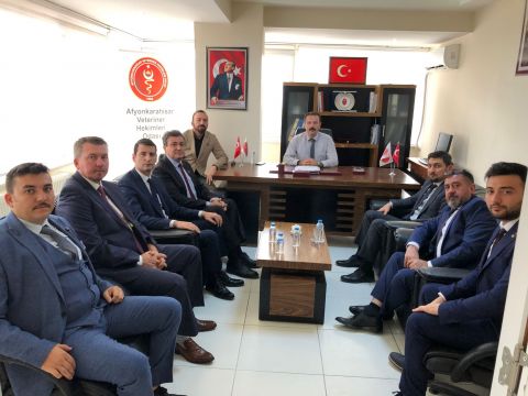 ZAFER PARTİSİ AFYONKARAHİSAR İL BAŞKANI SN. MEVLÜT TEKDEMİR ODA BAŞKANLIĞIMIZI ZİYARET ETTİ