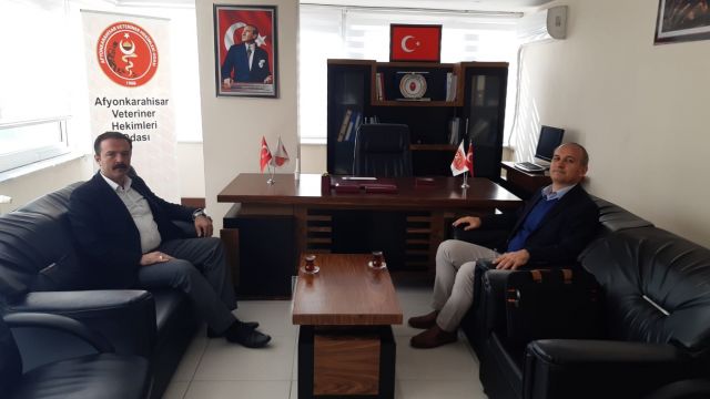 PROF. DR. HASAN ÇİÇEK ODAMIZI ZİYARET ETTİ