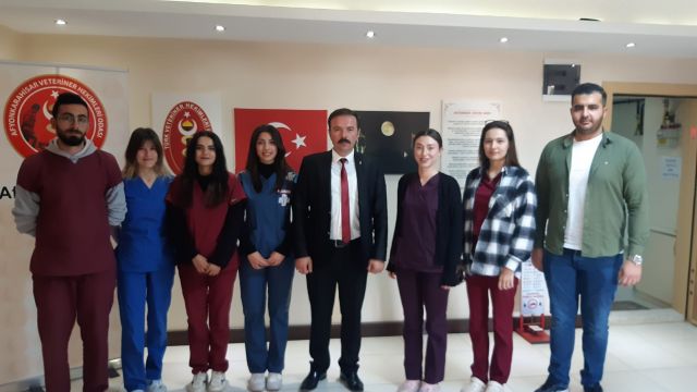 IVSA AFYON ÜYELERİ ODAMIZI ZİYARET ETTİ