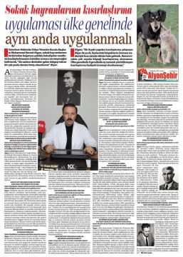 ODA BAŞKANIMIZ SAYIN MUHAMMED NEVZAT ALGAN'IN AFYONŞEHİR GAZETESİ MUHABİRİ KADİR AYDIN İLE RÖPORTAJI