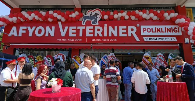 "AFYON VETERİNER POLİKLİNİĞİ AÇILDI"