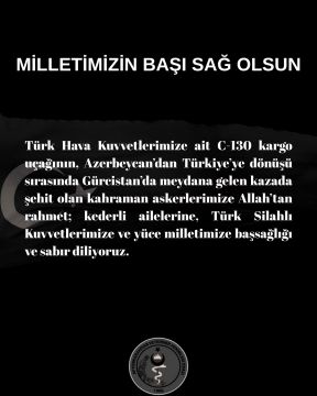 "MİLLETİMİZİN BAŞI SAĞ OLSUN"