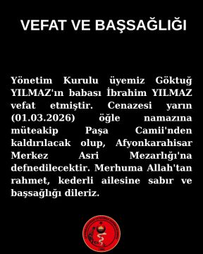 VEFAT VE BAŞSAĞLIĞI