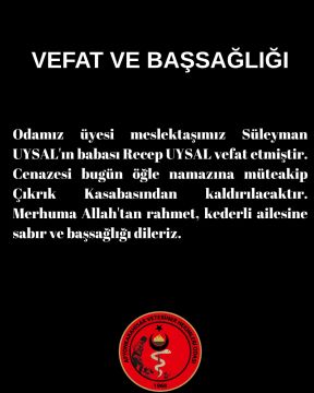 "VEFAT VE BAŞSAĞLIĞI"
