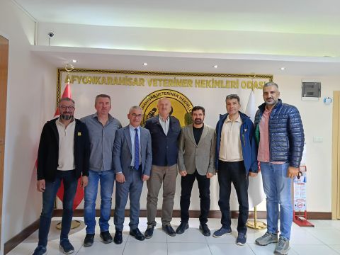 "AKÜ VETERİNER FAKÜLTESİ DEKANLIĞI'NIN HAYIRLI OLSUN ZİYARETİ"